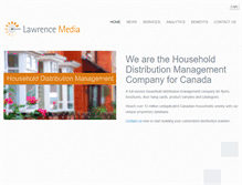 Tablet Screenshot of lawrencemediasales.com
